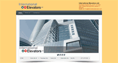 Desktop Screenshot of internationalelevators.com
